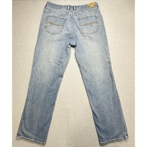 VINTAGE Indigo Palms Jeans Adult 36x34 (35x32) Blue Denim Baggy Normcore Y2K Men